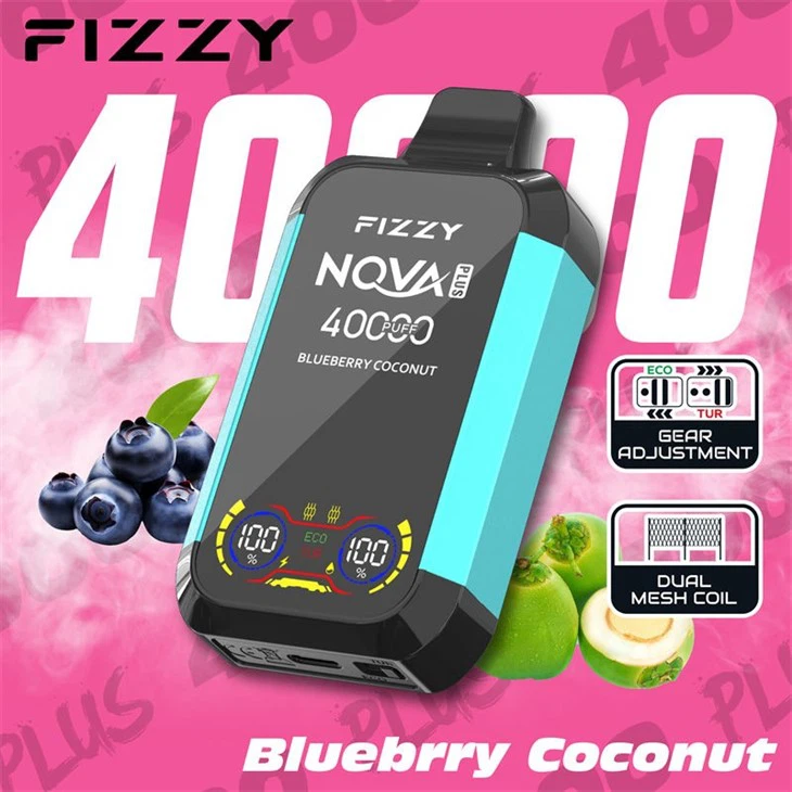 Fizzy TWINS 50000 Puffs (2 in 1) high quality